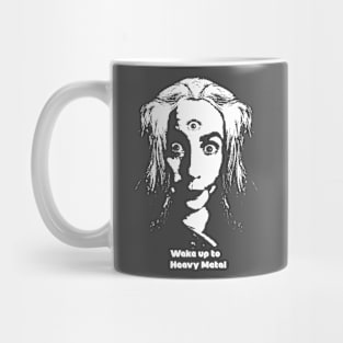 Wake Up to Heavy Metal Mug